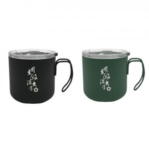 NCCU不鏽鋼輕量推蓋露營杯