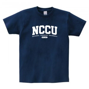 【最後20件,售完不補】NCCU經典款純棉短T_深藍