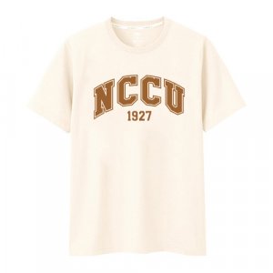 NCCU純棉短T_杏樹白
