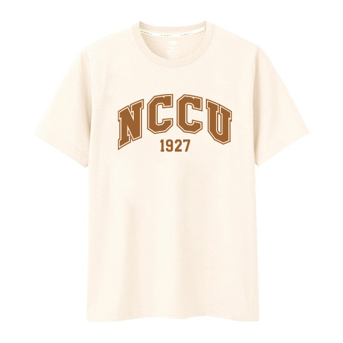 NCCU純棉短T_杏樹白