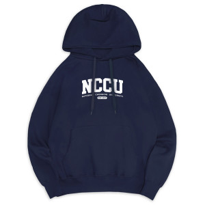 NCCU經典款刷毛帽T_深藍