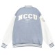 NCCU經典款美式棒球外套_灰藍 NCCU經典款美式棒球外套_灰藍