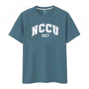 【限量現貨，售完不補】NCCU純棉短T_普魯士藍