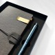 【團購50個起做,可升級燙金禮盒】政大旅行手札書寫禮盒_霧黑組/皮革組(可混色) 【團購50個起做,可升級燙金禮盒】政大旅行手札書寫禮盒_霧黑組/皮革組(可混色)