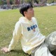 【最後一件，售完不補】dtto friends合作款_NCCU腸太郎帽T_奶油白