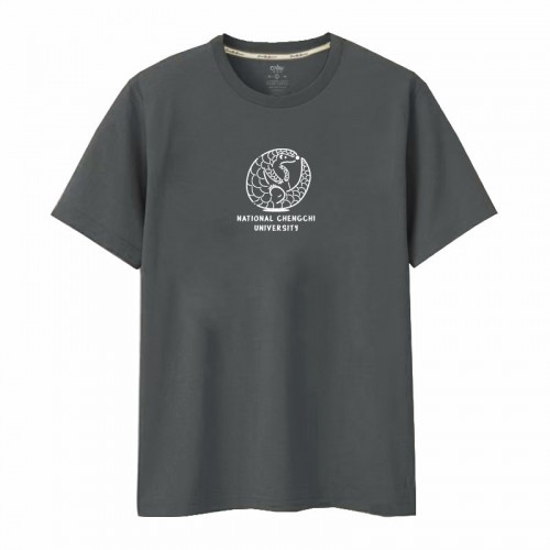 【限量新品,售完不補】NCCU捲捲穿山甲短T_星夜霧黑 【限量新品,售完不補】NCCU捲捲穿山甲短T_星夜霧黑