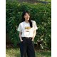 【最後2件S，售完不補】dtto friends合作款_NCCU一起搭公車_象牙白