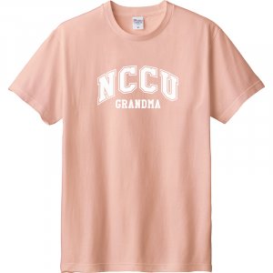 NCCU政大阿媽短T_霧灰粉