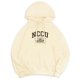 【新品登場！少量現貨】NCCU冬日輕甜系落肩帽T_奶霜白