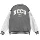 【限量100件！12/31陸續出貨】NCCU經典款美式棒球外套_內斂灰